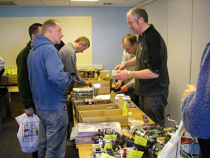 The meeting is an excellent chance to stock up with the best and latest gear or simply to replace that favourite lure you lost last year.