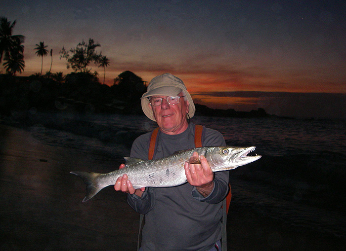 I love catching barracuda.  The hit and the subsequent ripping runs are second to none.