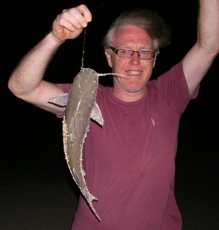 Richard caught several of these hunky, hard fighting  cats.