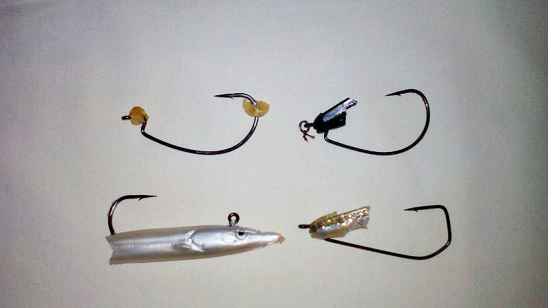 Soft plastic lures are obviously attractive to the fish but not robust enough.