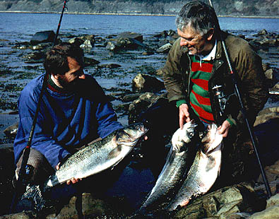 Another old picture.  It had to be because, these days, fish like these are returned alive.